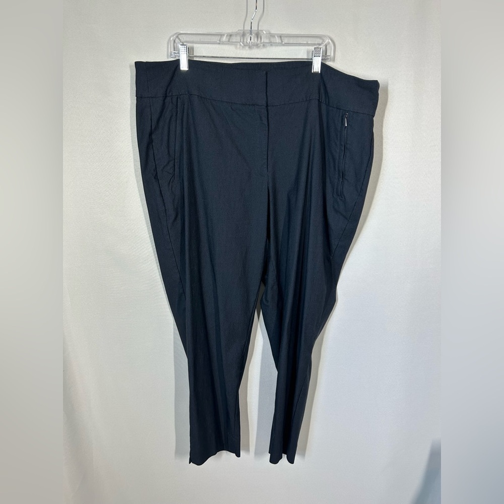 Lane Bryant | Black Dress Pants Slacks Trousers Stretchy Womenโs Size 26